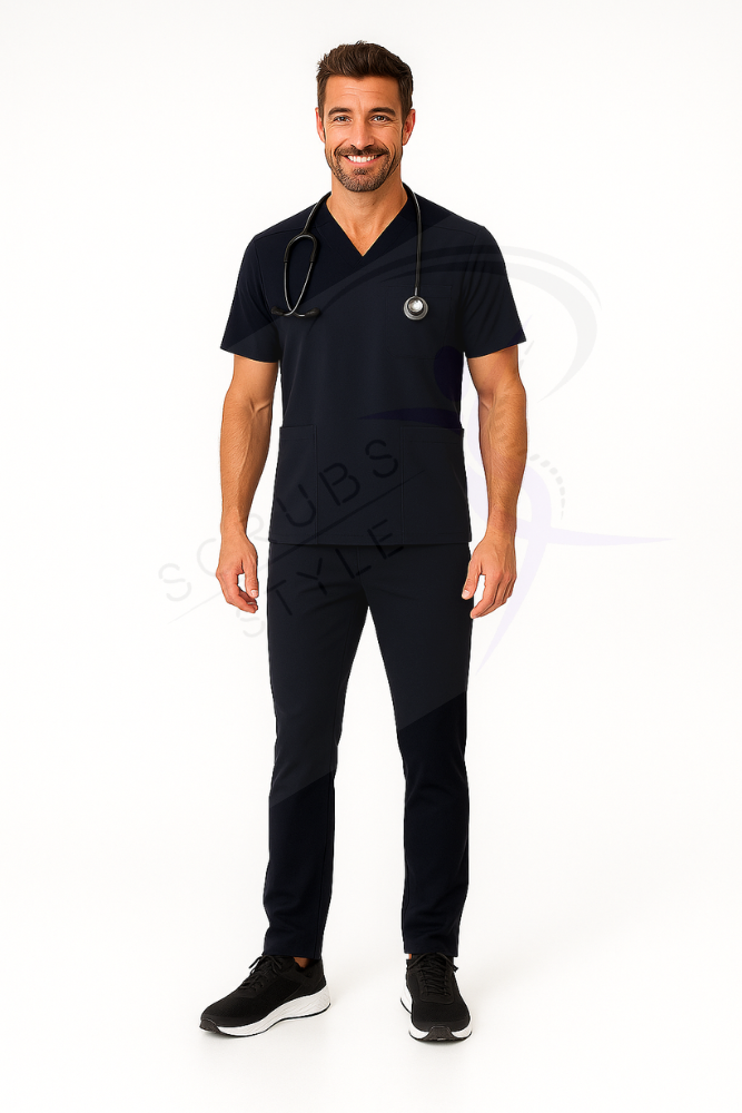 Scrubs Uniform Komplet Medyczny Prima Czarny